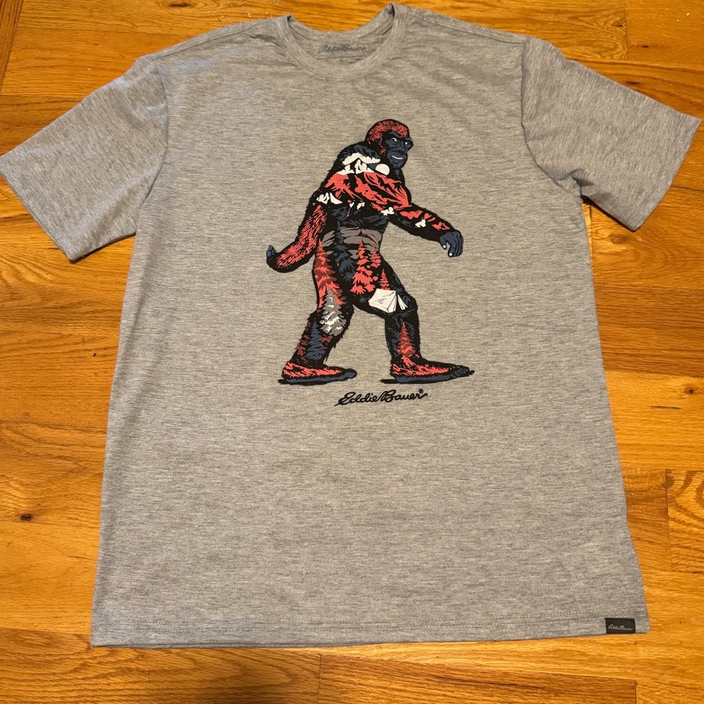 Men’s Eddie Bauer Bigfoot Shirt NWOT